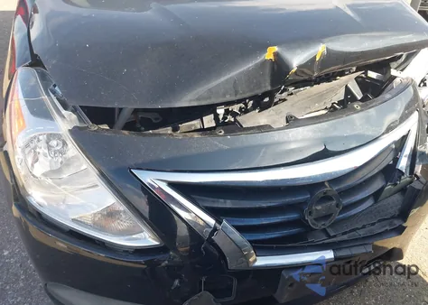 2019 Nissan Versa 1.6 Sv z USA, uszkodzony, nr VIN 3N1CN7AP7KL818403